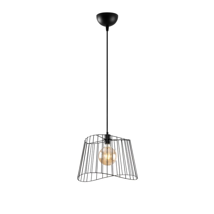 Opviq Lámpara de araña industrial negra con altura ajustable Opviq Lámpara de araña industrial negra con altura ajustable